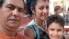 Samuel Pupo junto a su esposa e hijos. (Foto: Facebook)
