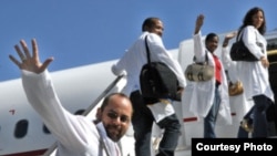 En el caso de Cuba, Estados Unidos argumenta que muchos profesionales, como los médicos son sometidos a "trabajo forzado" 