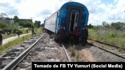 Cientos de pasajeros viajaban en el tren Guantánamo Habana que se descarriló el 6 de agosto de 2025.