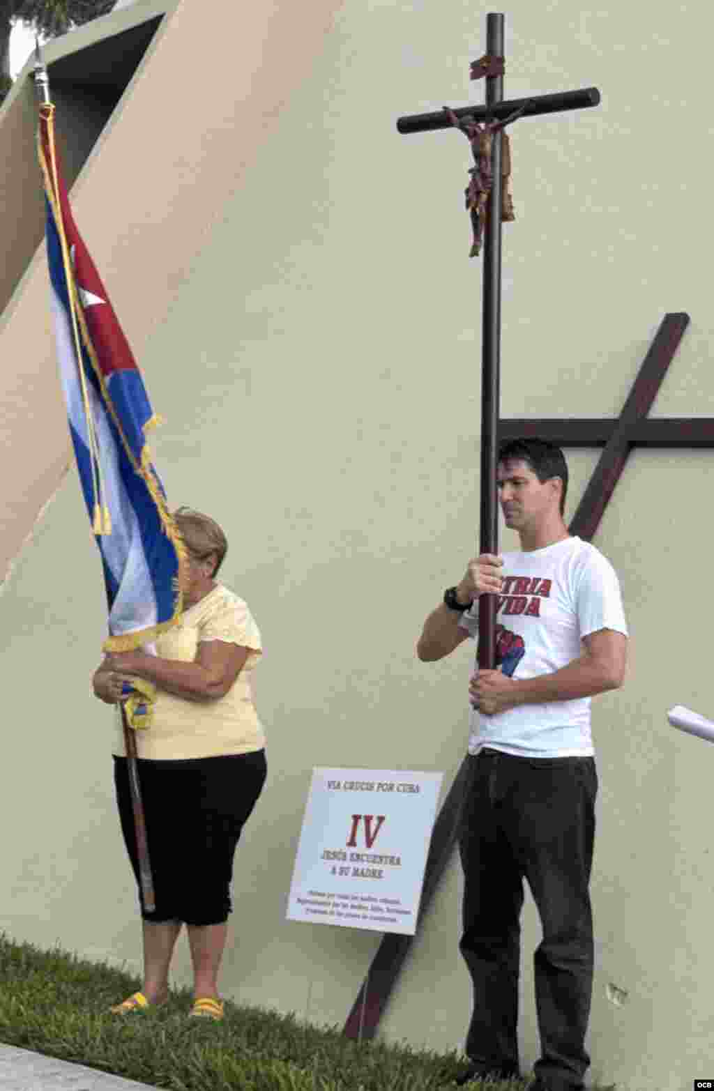 Cuarta Estación del Via Crucis