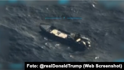 Video del momento del ataque publicado por el presidente de EEUU, Donald Trump