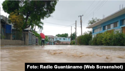 Continúan las lluvias por Imelda en el oriente de Cuba