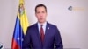 Juan Guaidó en la "Cumbre por la Democracia". 