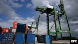 Detalle de la terminal de contenedores de la Zona Especial de Desarrollo del Mariel. (Archivo)