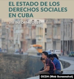 Portada del informe del OCDH.